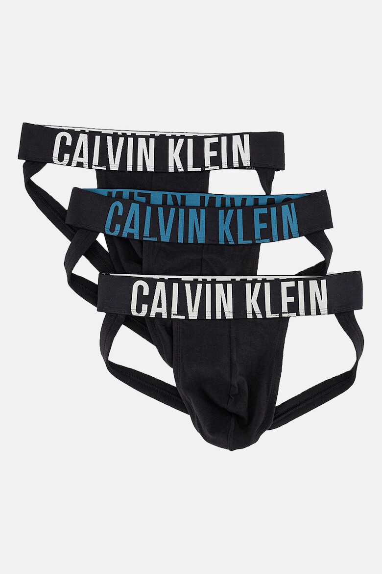 CALVIN KLEIN Слипове с лого - 3 чифта - Pepit.bg