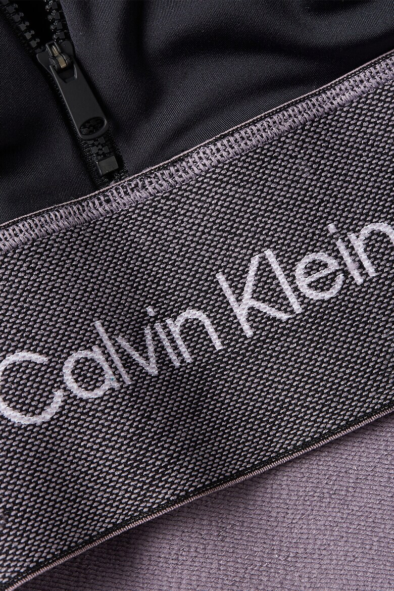 CALVIN KLEIN Спортен сутиен за тренировка с цип - Pepit.bg