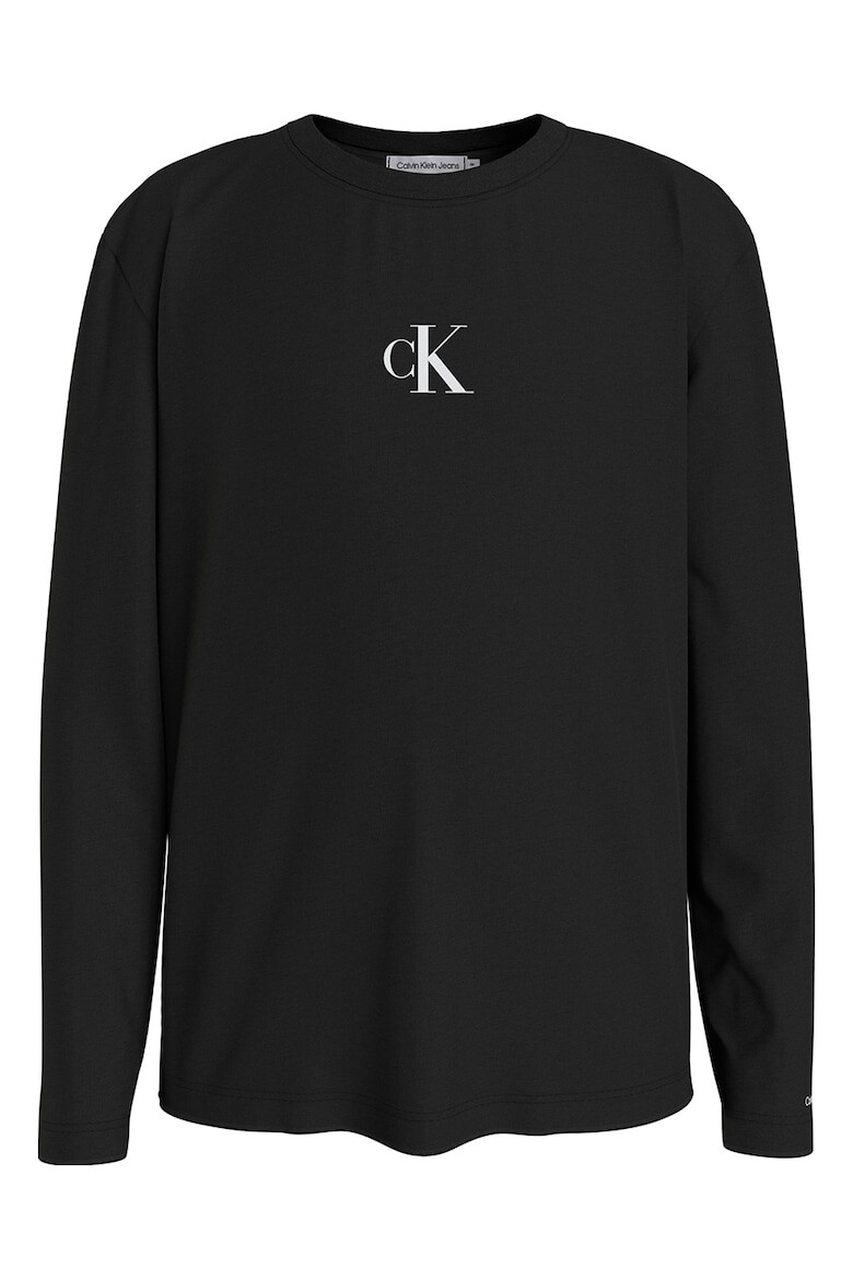 CALVIN KLEIN Стандартна блуза с лого - Pepit.bg