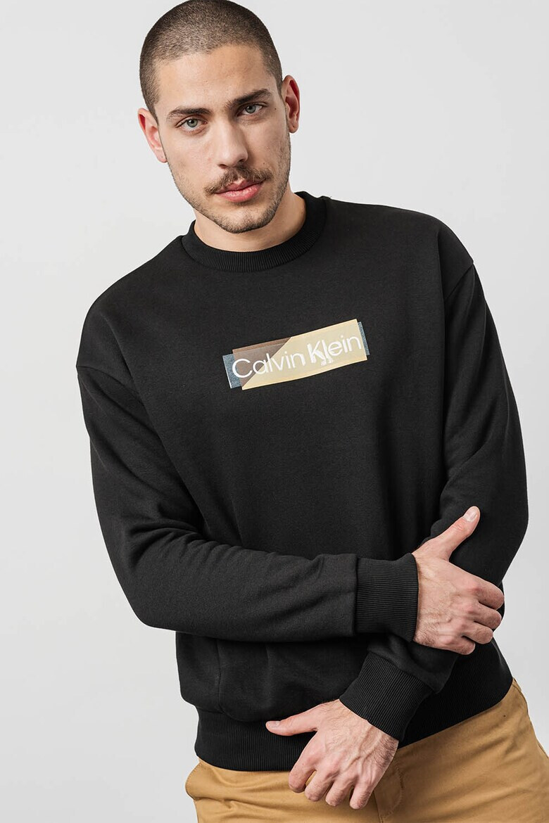 CALVIN KLEIN Суитшърт на лога - Pepit.bg