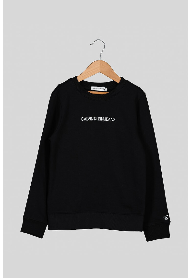 CALVIN KLEIN Суитшърт с бродирано лого - Pepit.bg