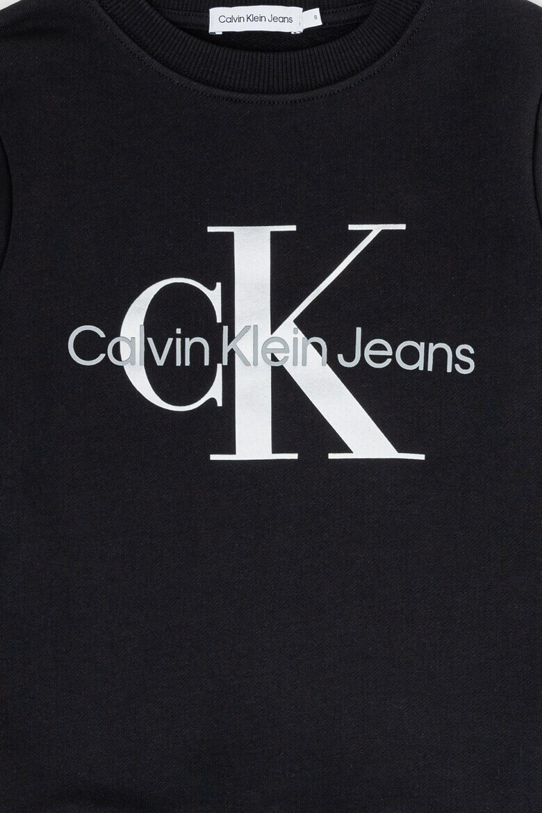 CALVIN KLEIN Суитшърт с овално деколте - Pepit.bg
