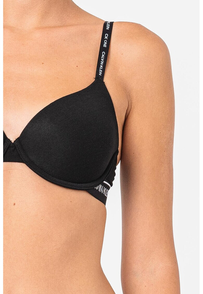 CALVIN KLEIN Сутиен с модал и лого - Pepit.bg