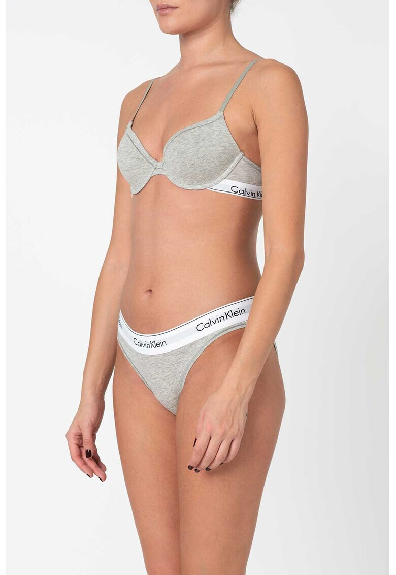 CALVIN KLEIN Сутиен с модал с лого - Pepit.bg