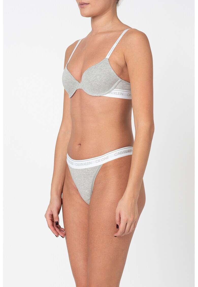 CALVIN KLEIN Сутиен с модал и лого - Pepit.bg