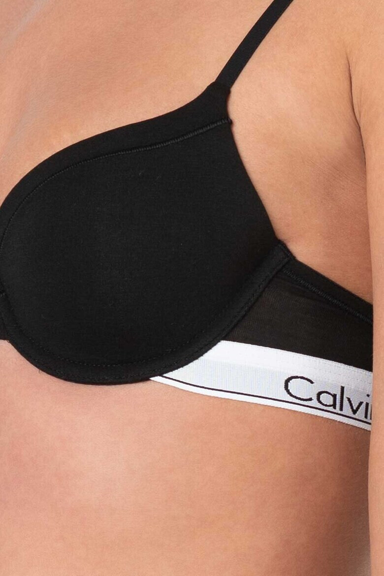 CALVIN KLEIN Сутиен с модал с лого - Pepit.bg