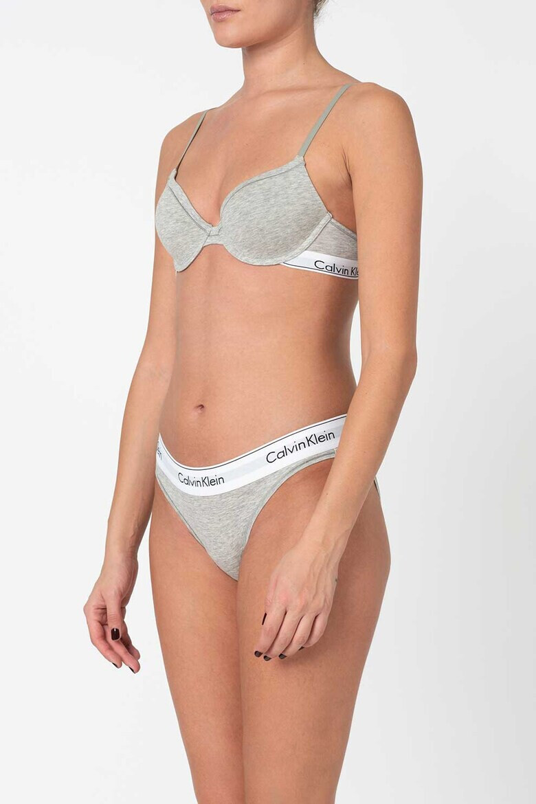 CALVIN KLEIN Сутиен с модал с лого - Pepit.bg