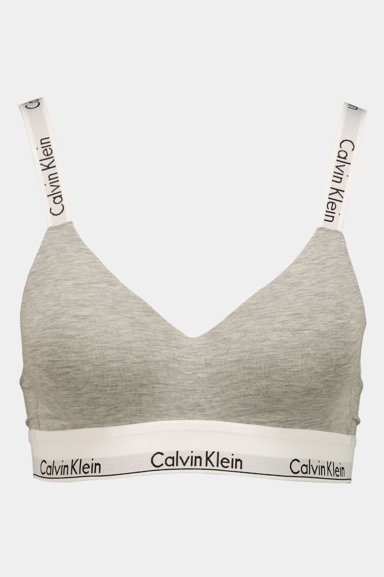 CALVIN KLEIN Сутиен с модал с лого - Pepit.bg