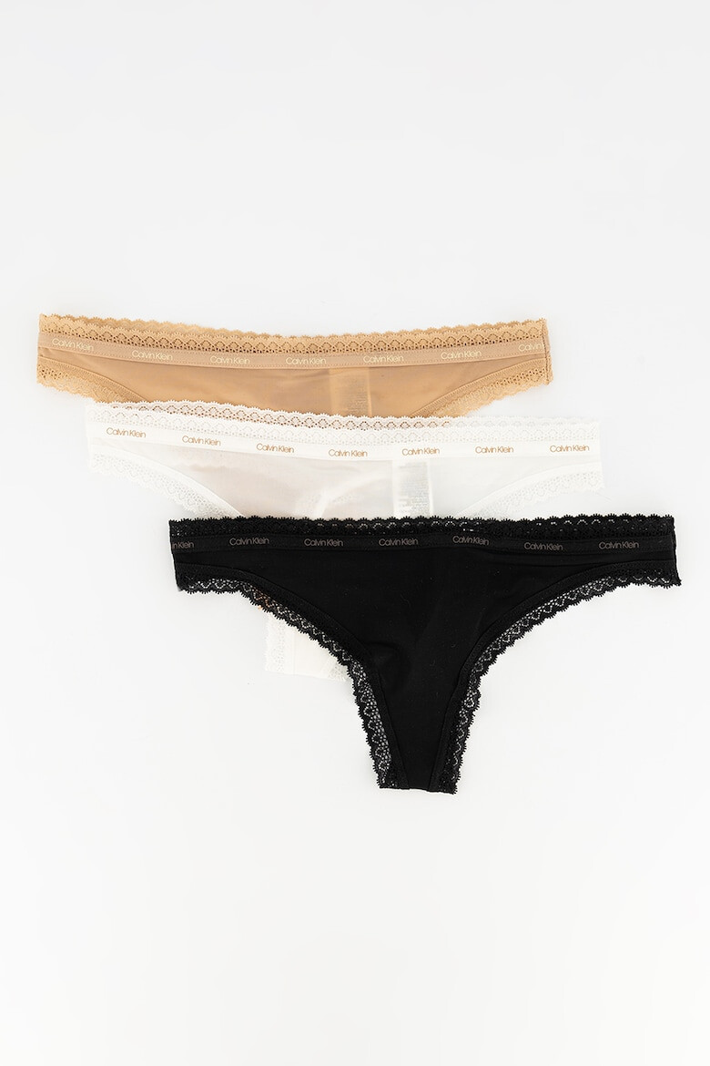 CALVIN KLEIN Танга - 3 чифта - Pepit.bg