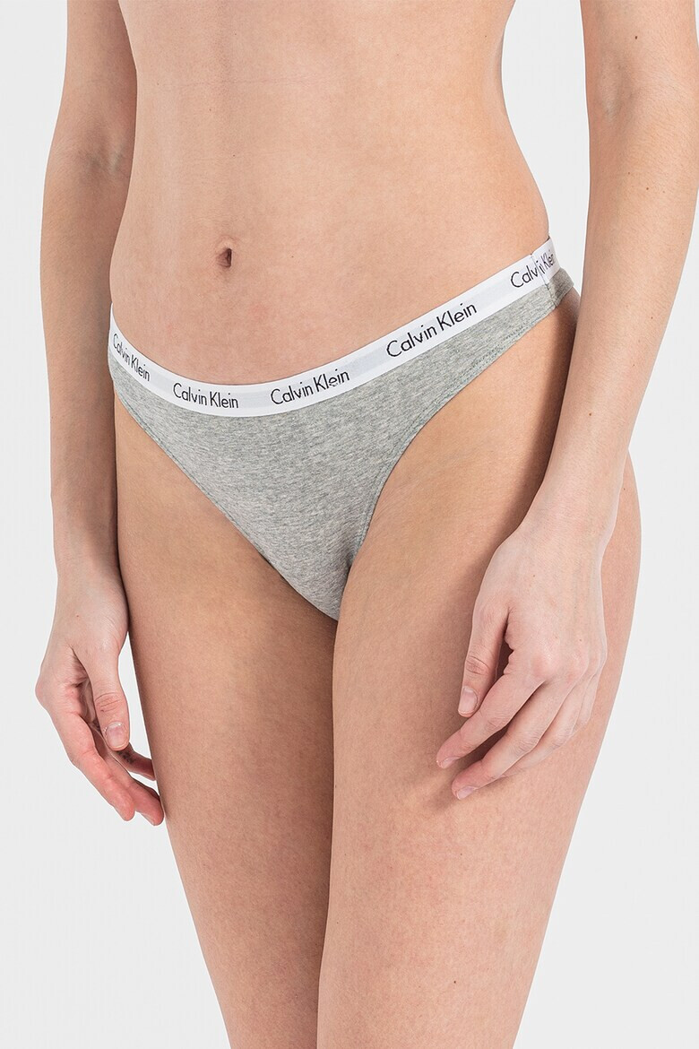 CALVIN KLEIN Танга с еластична лента - 5 чифта - Pepit.bg