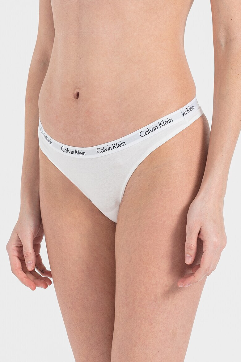 CALVIN KLEIN Танга с еластична лента - 5 чифта - Pepit.bg