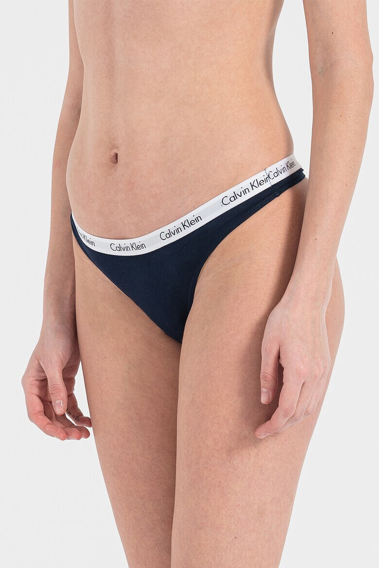 CALVIN KLEIN Танга с еластична лента - 5 чифта - Pepit.bg