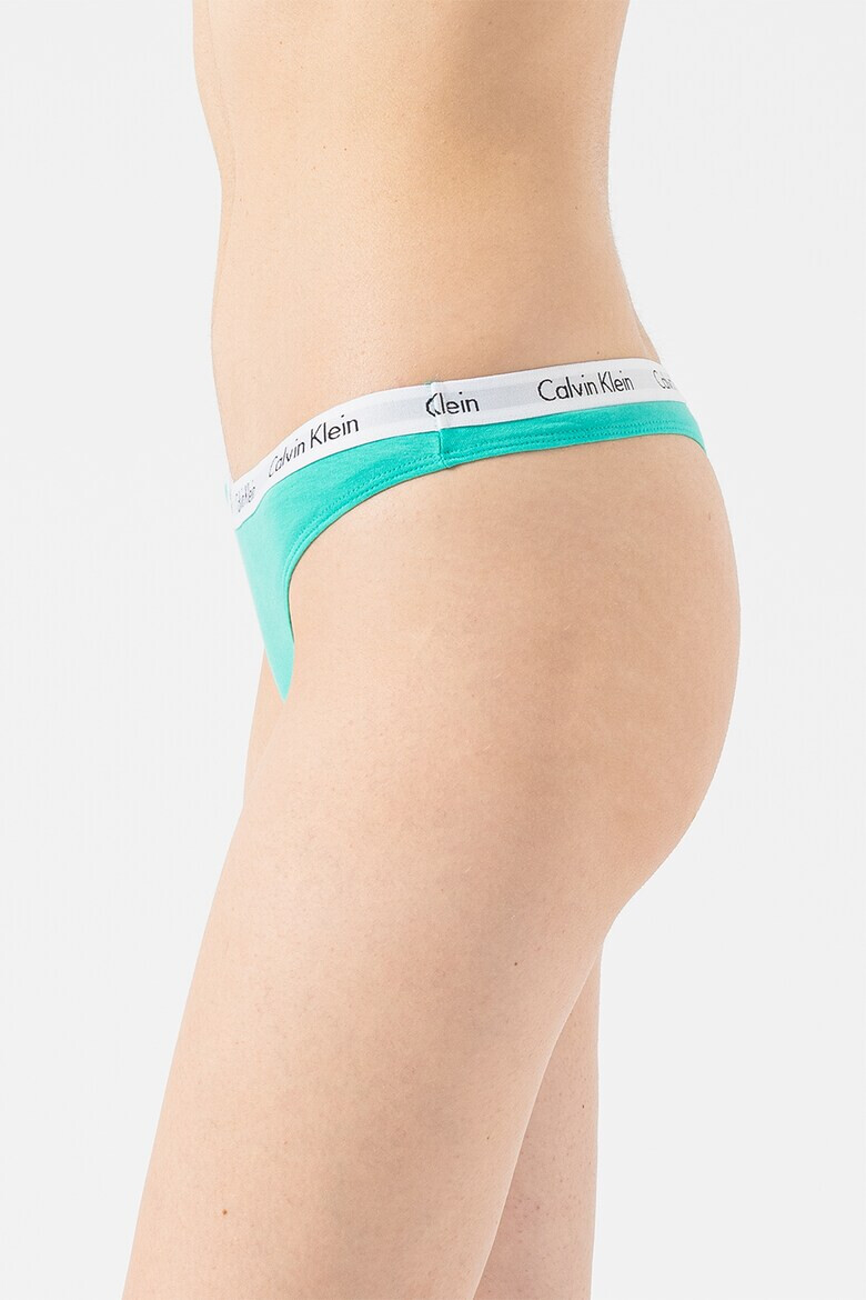 CALVIN KLEIN Танга с еластична лента - 5 чифта - Pepit.bg
