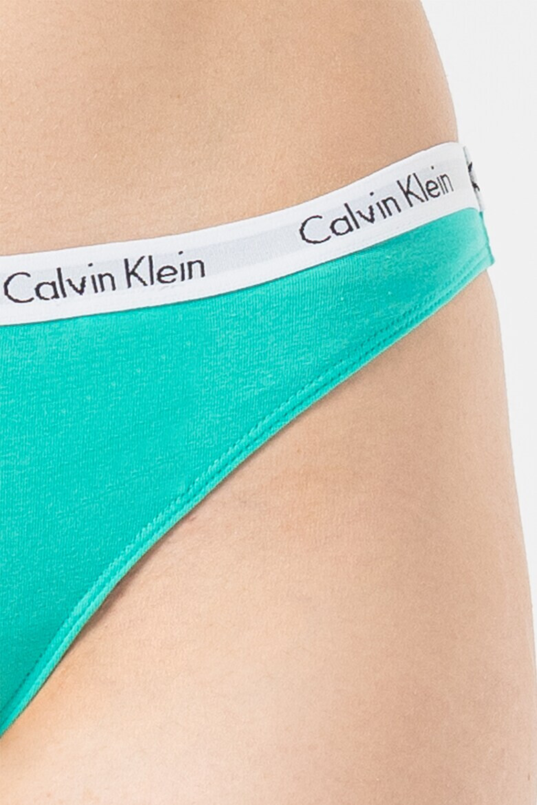 CALVIN KLEIN Танга с еластична лента - 5 чифта - Pepit.bg