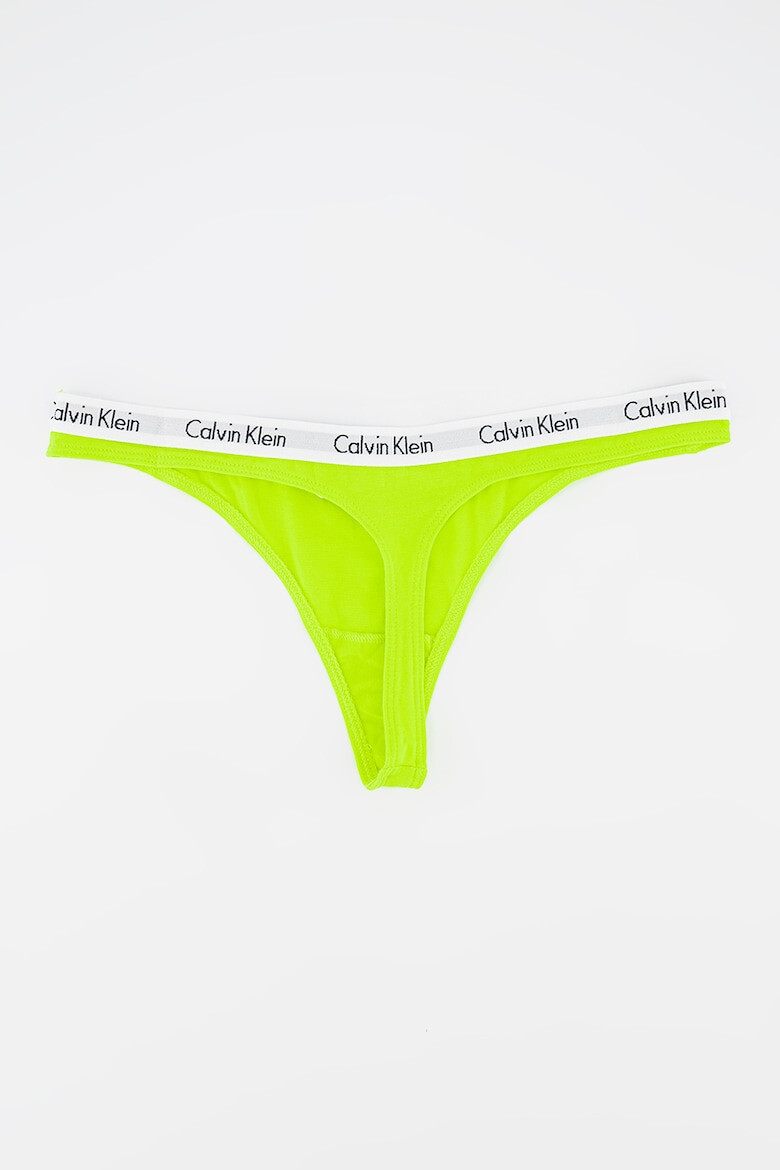 CALVIN KLEIN Танга с еластична лента - 5 чифта - Pepit.bg