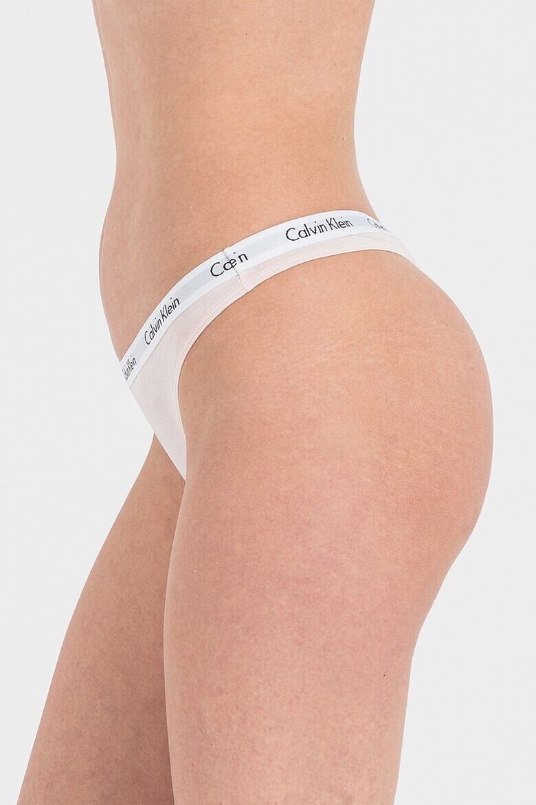 CALVIN KLEIN Танга с еластична лента - 5 чифта - Pepit.bg