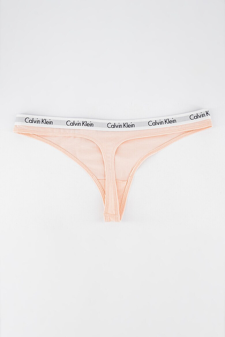 CALVIN KLEIN Танга с еластична лента - 5 чифта - Pepit.bg