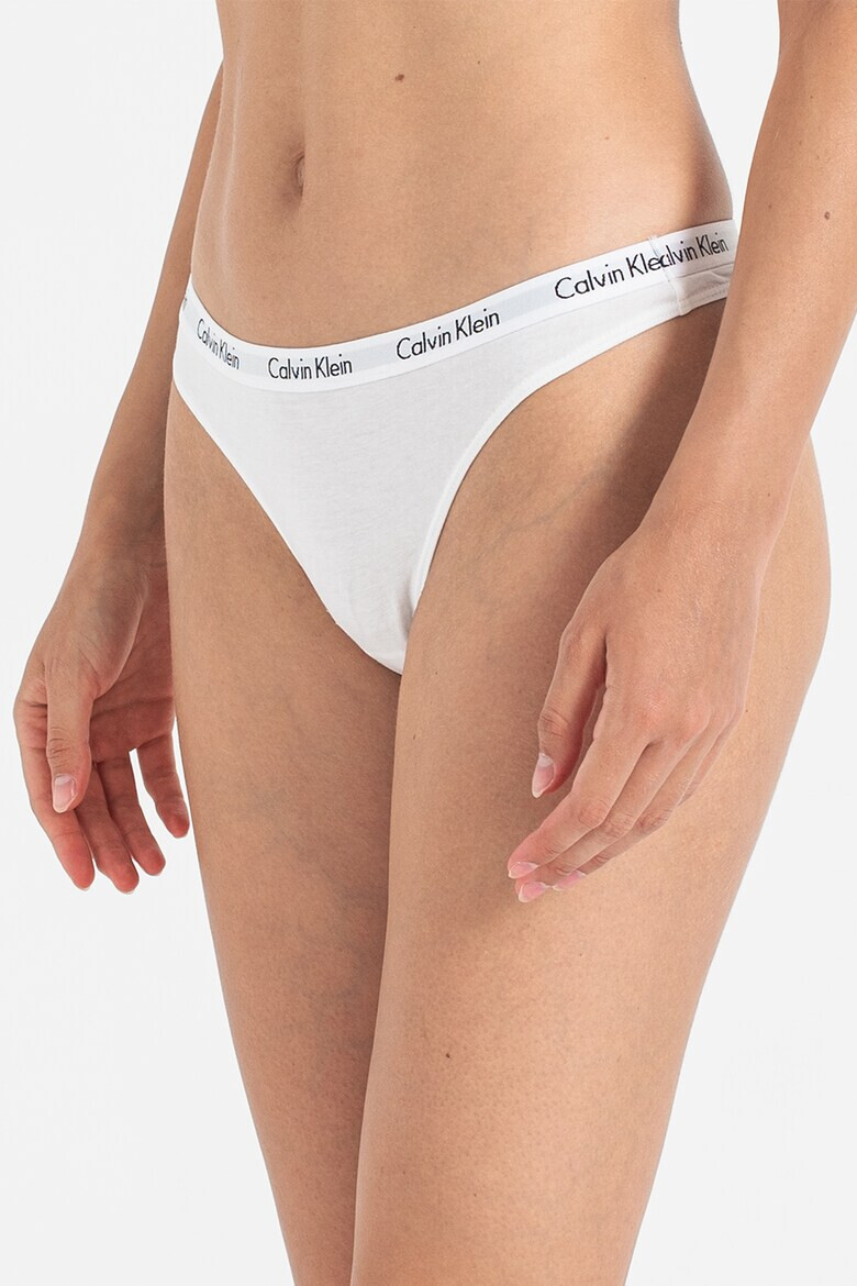 CALVIN KLEIN Танга с еластична лента - 5 чифта - Pepit.bg