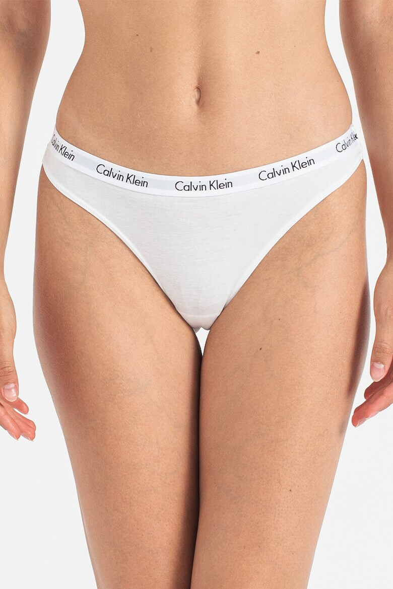 CALVIN KLEIN Танга с еластична лента - 5 чифта - Pepit.bg