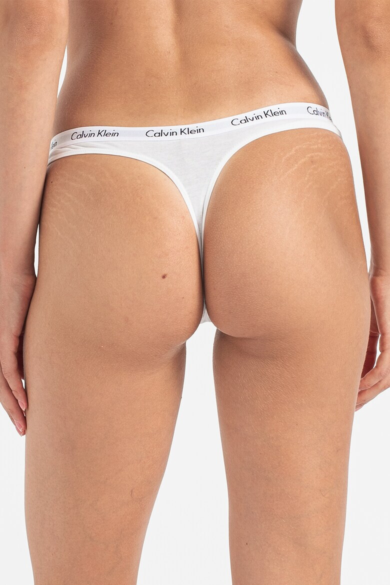 CALVIN KLEIN Танга с еластична лента - 5 чифта - Pepit.bg