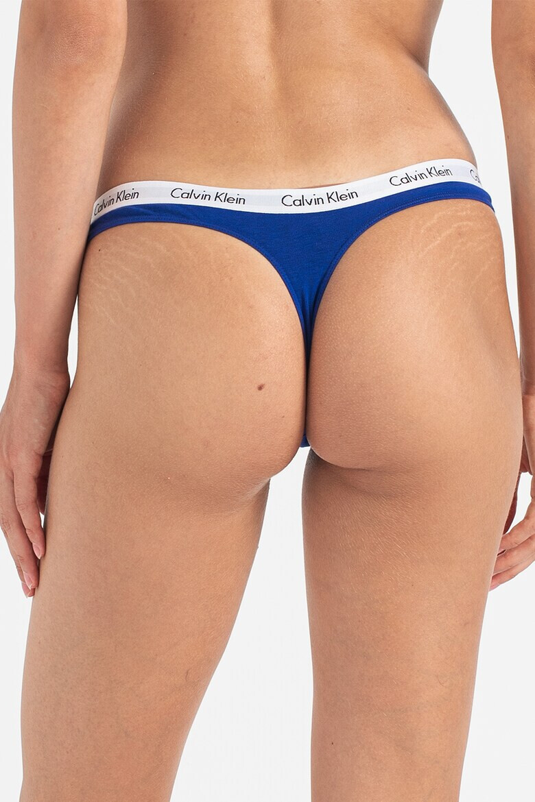 CALVIN KLEIN Танга с еластична лента - 5 чифта - Pepit.bg