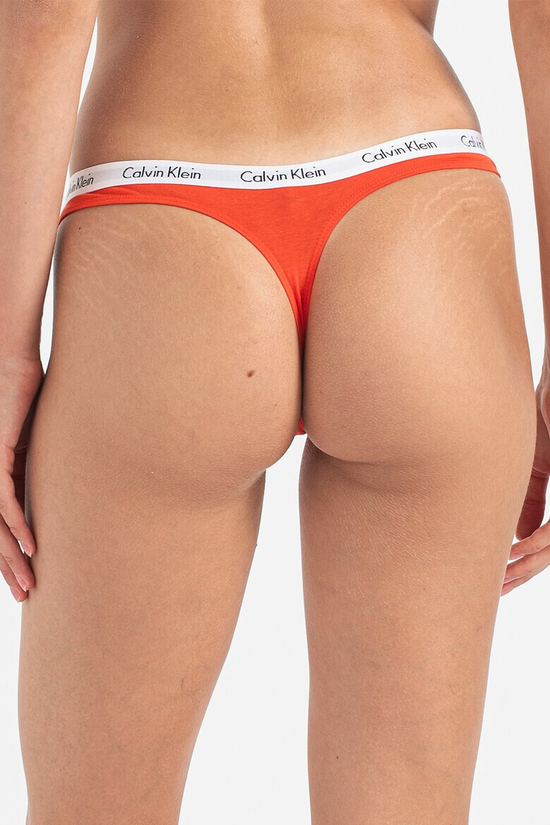 CALVIN KLEIN Танга с еластична лента - 5 чифта - Pepit.bg