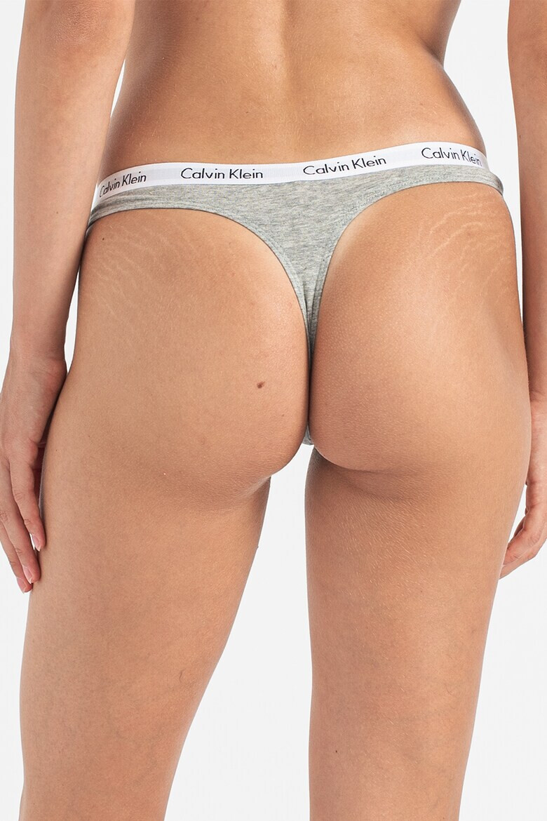 CALVIN KLEIN Танга с еластична лента - 5 чифта - Pepit.bg