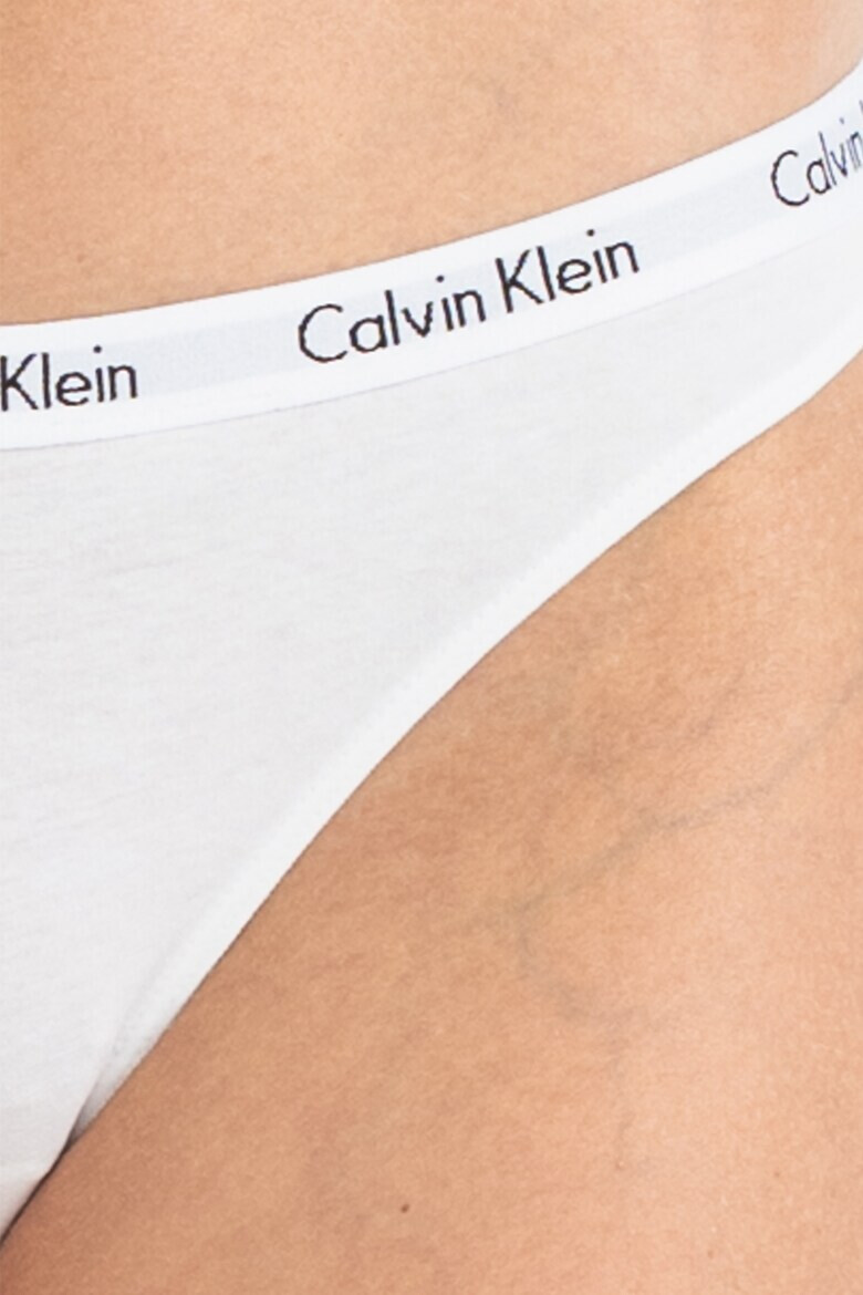 CALVIN KLEIN Танга с еластична лента - 5 чифта - Pepit.bg