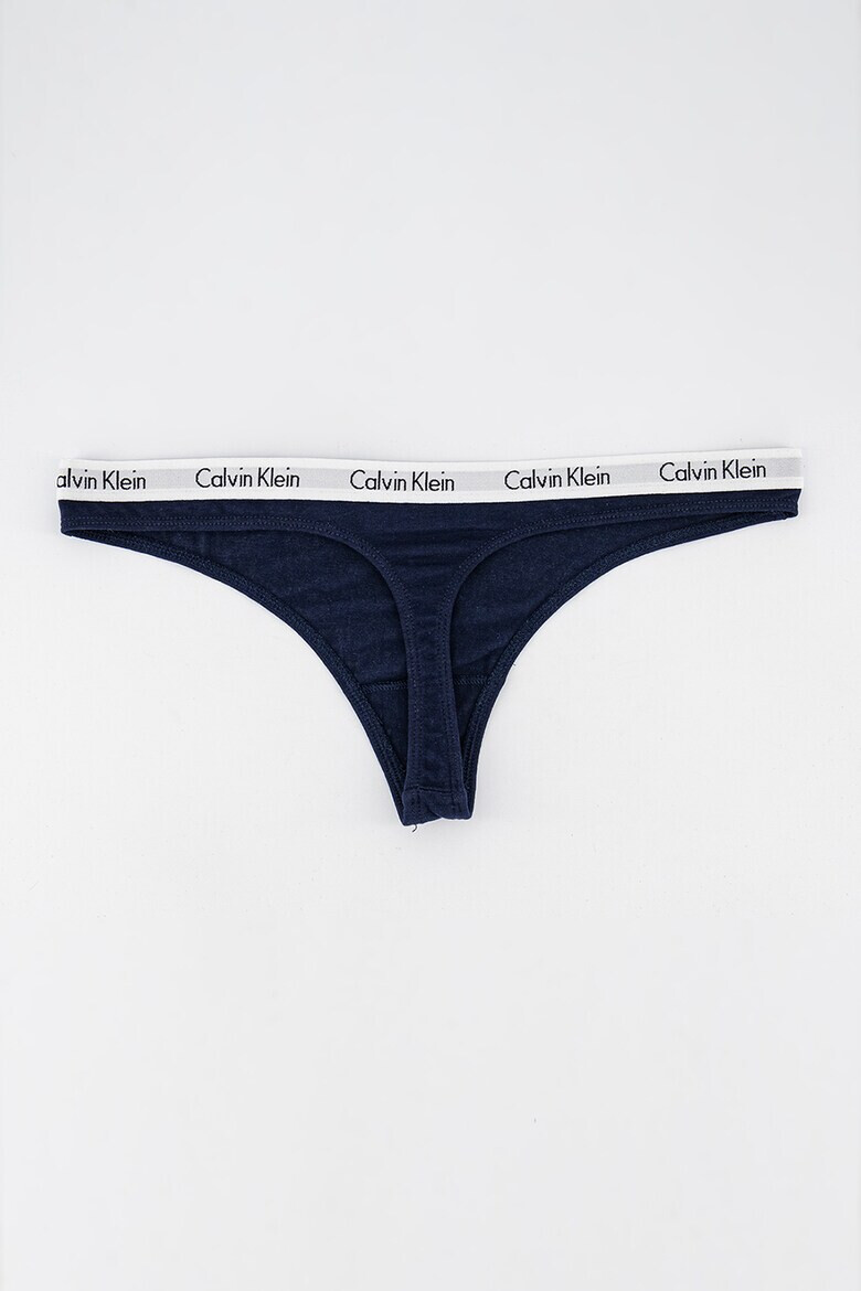 CALVIN KLEIN Танга с еластична лента - 5 чифта - Pepit.bg