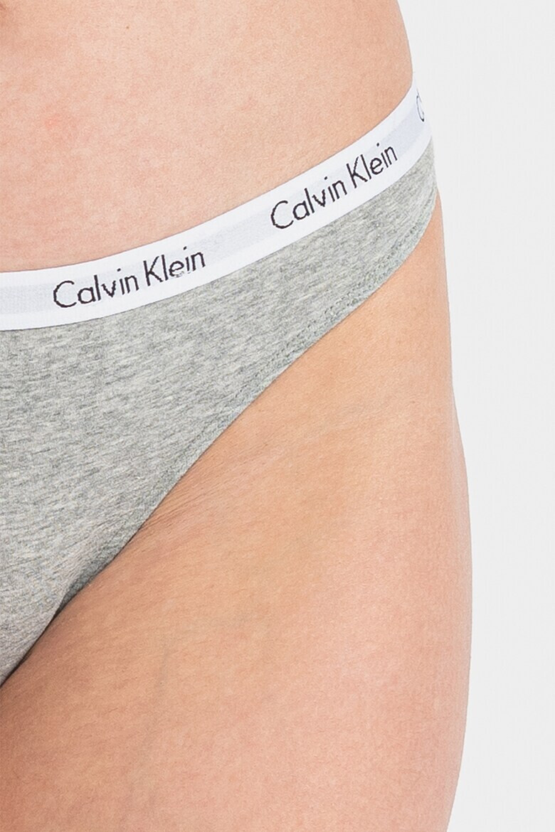 CALVIN KLEIN Танга с еластична лента - 5 чифта - Pepit.bg