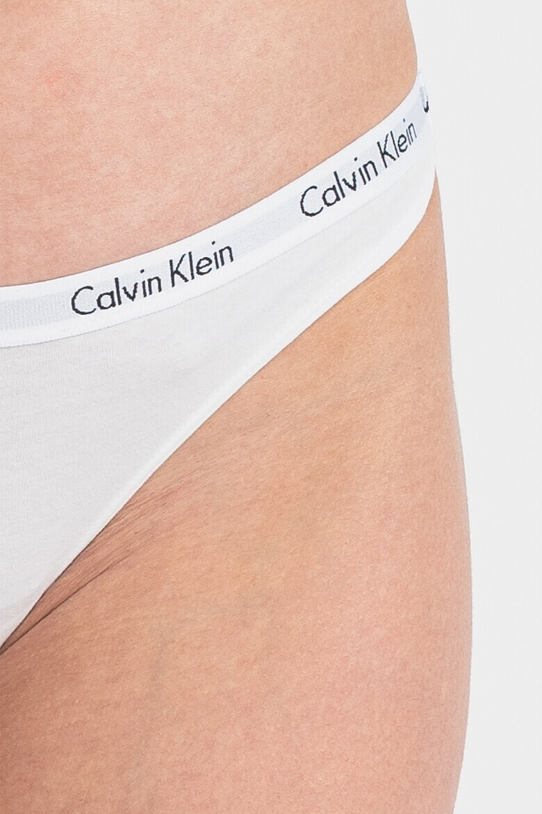 CALVIN KLEIN Танга с еластична лента - 5 чифта - Pepit.bg