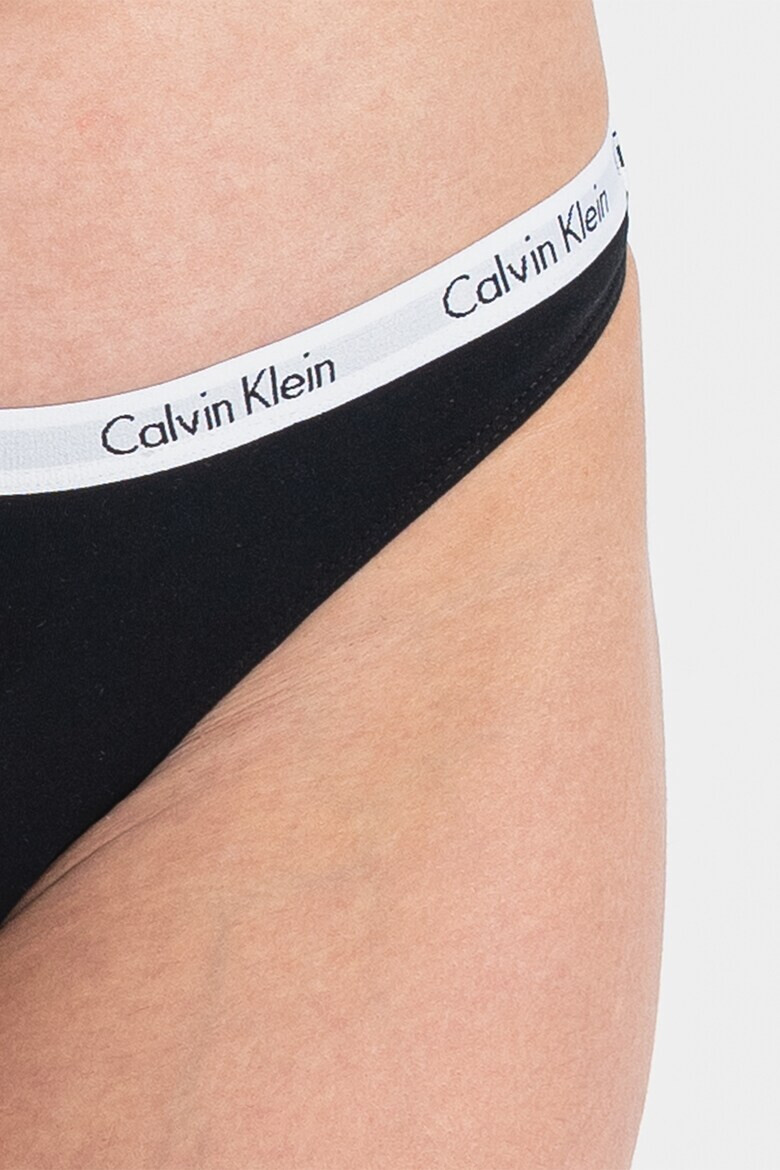 CALVIN KLEIN Танга с еластична лента - 5 чифта - Pepit.bg