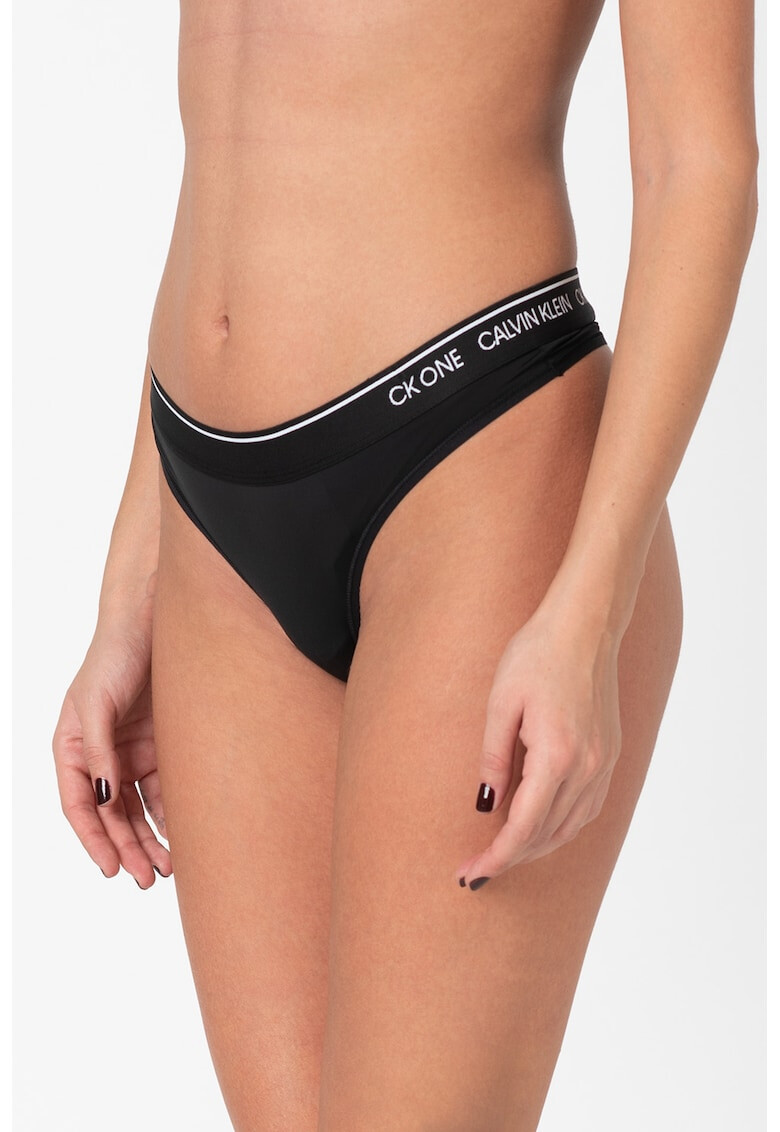 CALVIN KLEIN Танга с лого - Pepit.bg
