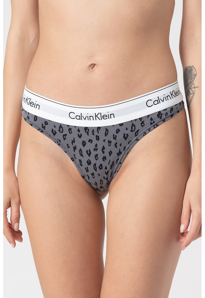 CALVIN KLEIN Танга с лого - Pepit.bg
