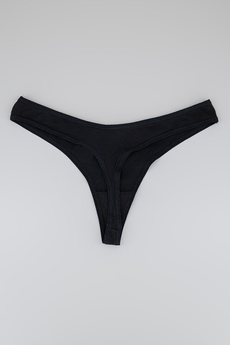 CALVIN KLEIN Танга с лого - 3 чифта - Pepit.bg