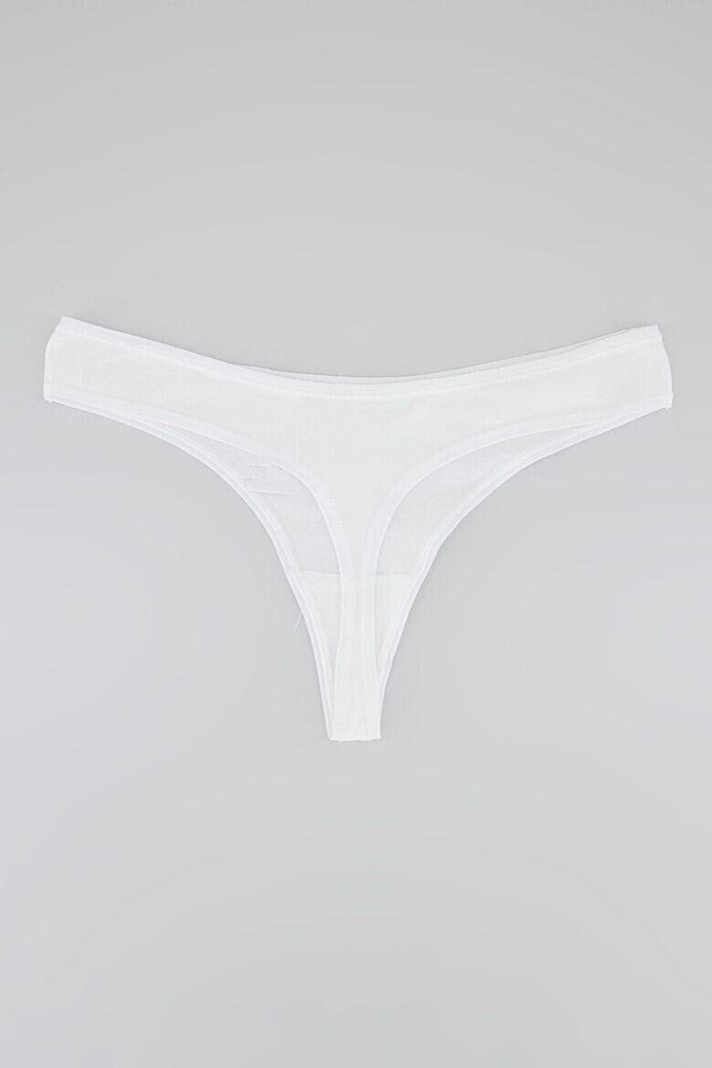 CALVIN KLEIN Танга с лого - 3 чифта - Pepit.bg