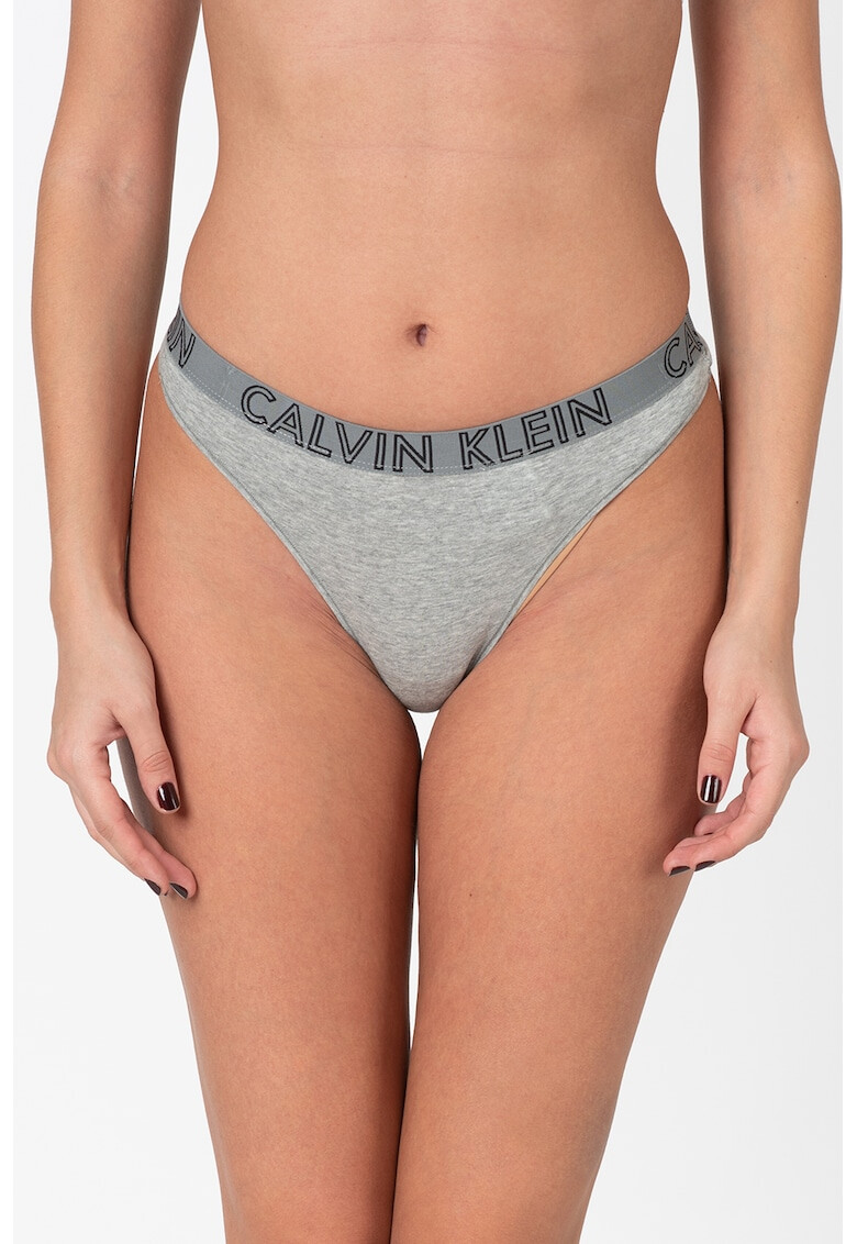 CALVIN KLEIN Танга с лого - Pepit.bg