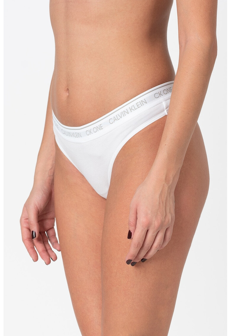 CALVIN KLEIN Танга с модал и лого - Pepit.bg
