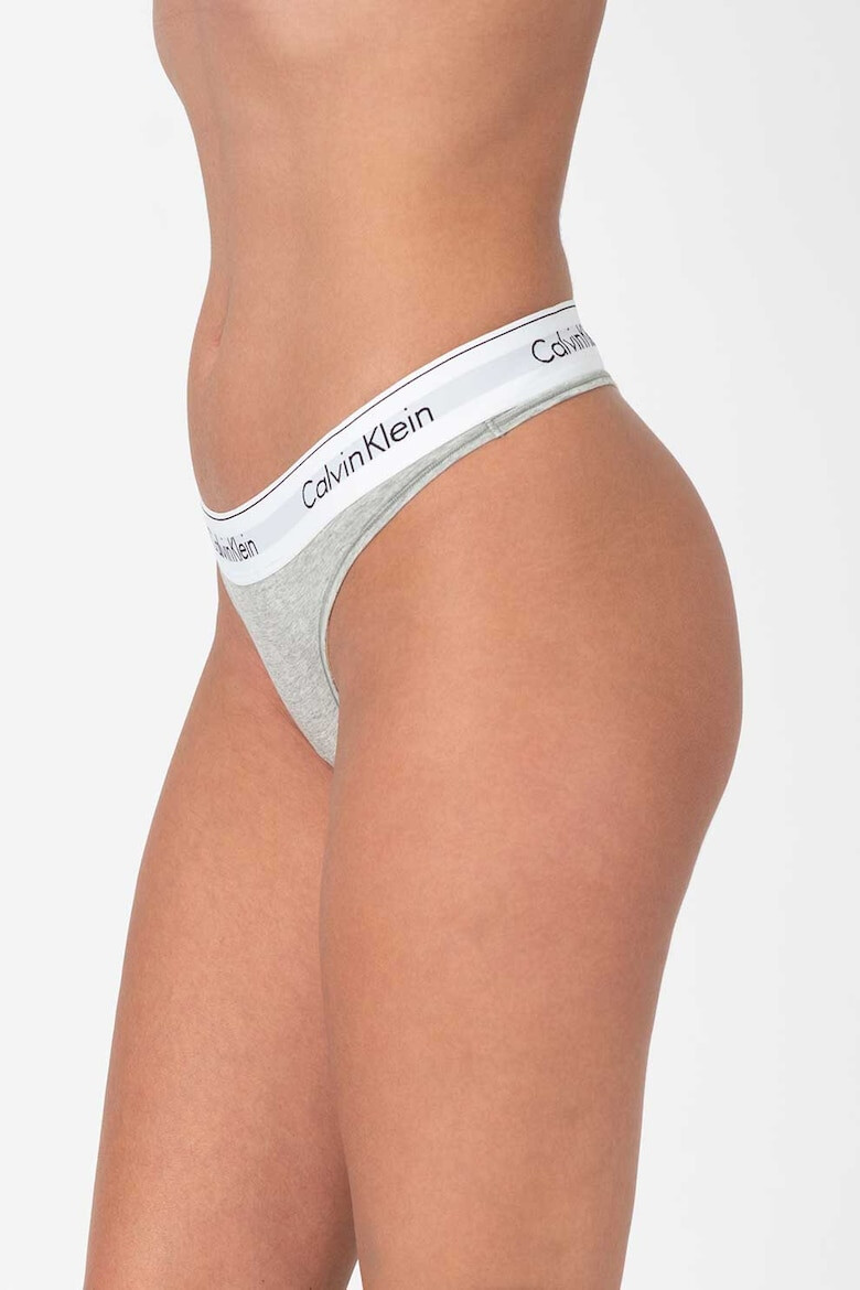 CALVIN KLEIN Танга с модал и лого - Pepit.bg
