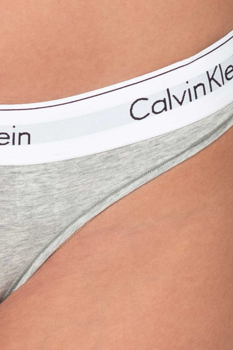 CALVIN KLEIN Танга с модал и лого - Pepit.bg