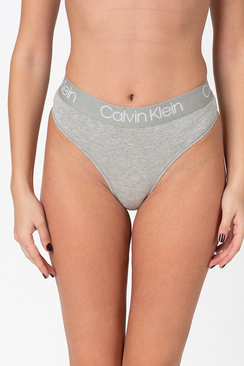 CALVIN KLEIN Танга с висока талия - 3 чифта - Pepit.bg