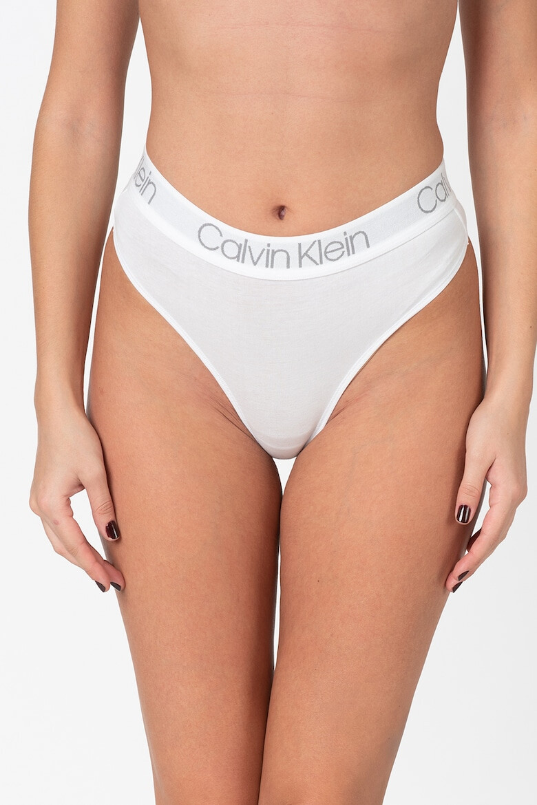 CALVIN KLEIN Танга с висока талия - 3 чифта - Pepit.bg