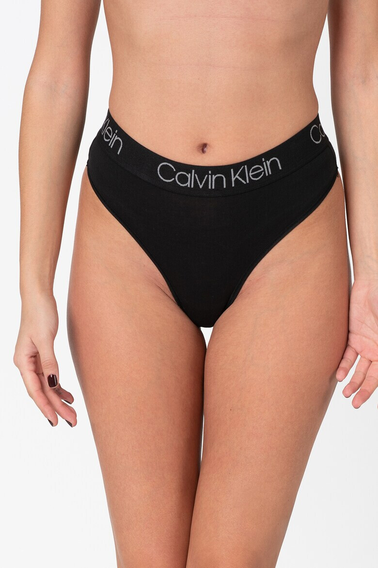 CALVIN KLEIN Танга с висока талия - 3 чифта - Pepit.bg