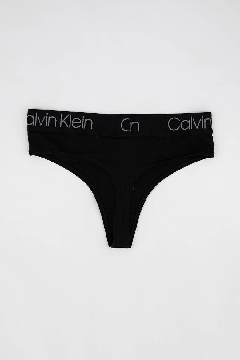 CALVIN KLEIN Танга с висока талия - 3 чифта - Pepit.bg