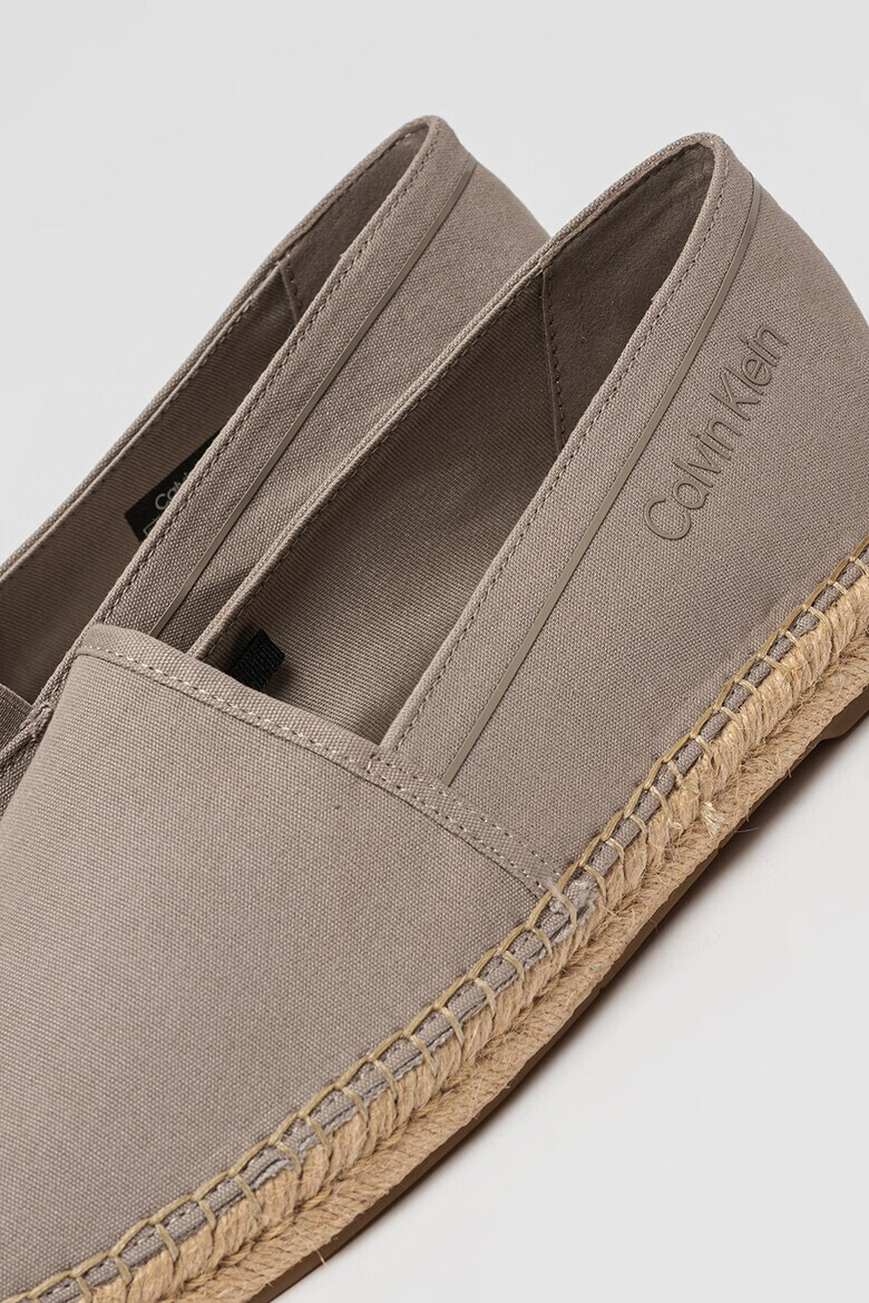 CALVIN KLEIN Текстилни еспадрили с лого - Pepit.bg