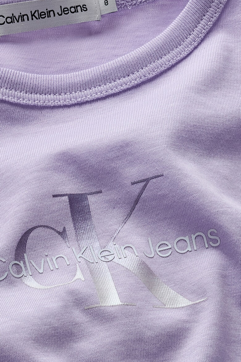 CALVIN KLEIN Тениска с еластичен подгъв - Pepit.bg