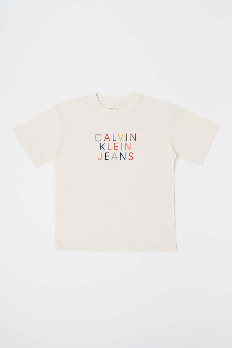 CALVIN KLEIN Тениска с лого - Pepit.bg