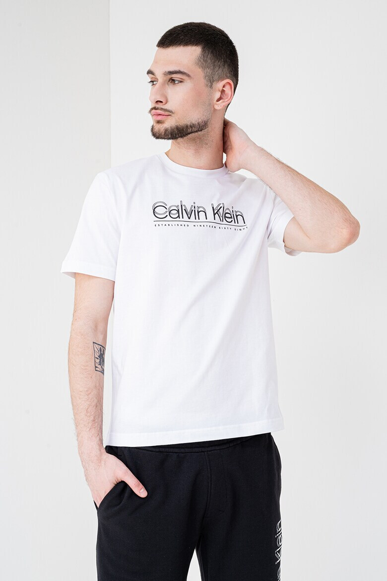 CALVIN KLEIN Тениска с лого - Pepit.bg