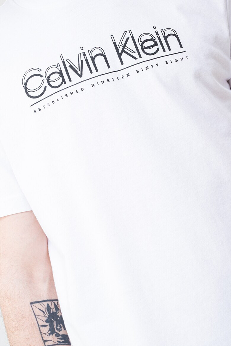 CALVIN KLEIN Тениска с лого - Pepit.bg