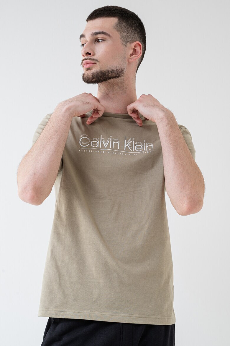 CALVIN KLEIN Тениска с лого - Pepit.bg